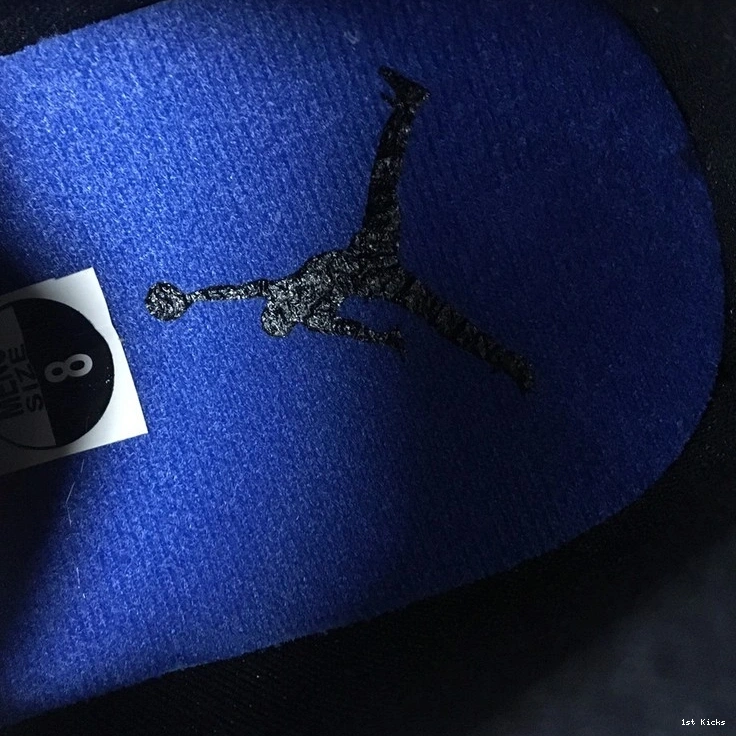 Royal Black Air Jordan Blue Mid 554724-068 1 1023